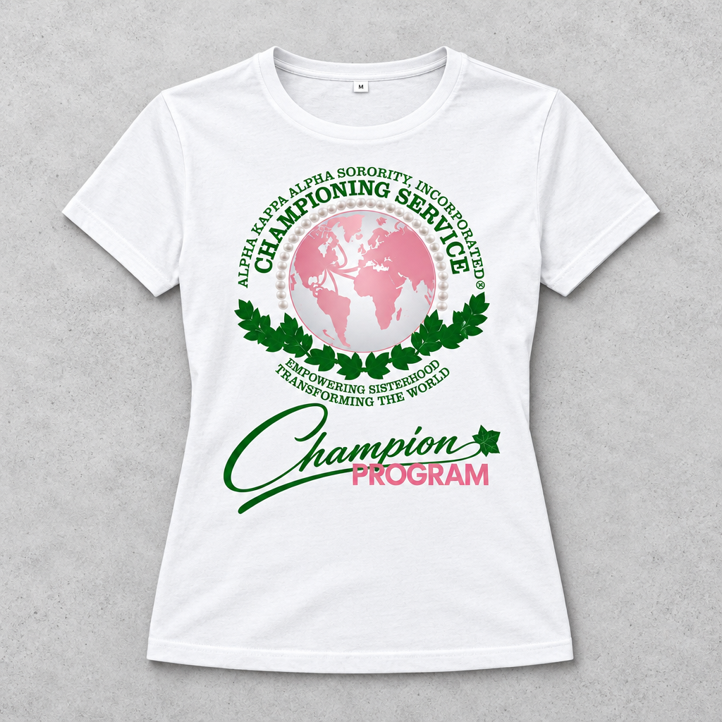 PRE-ORDER | Championing Service White T Shirt