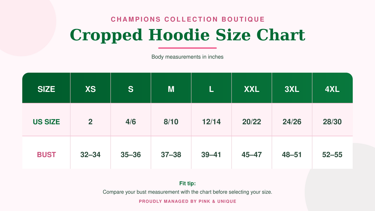PRE-ORDER | Championing Service Cropped Hoodie